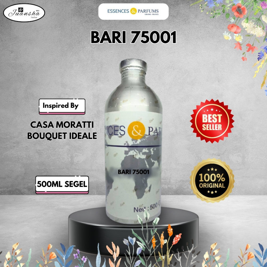 BIBIT PARFUM MURNI BARI (75001) / BOUQUET IDALE (ESSENCES) 500ML SEGEL