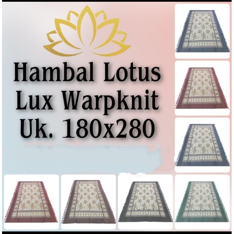 Karpet lantai / hambal rajut / hambal turki / tikar lantai