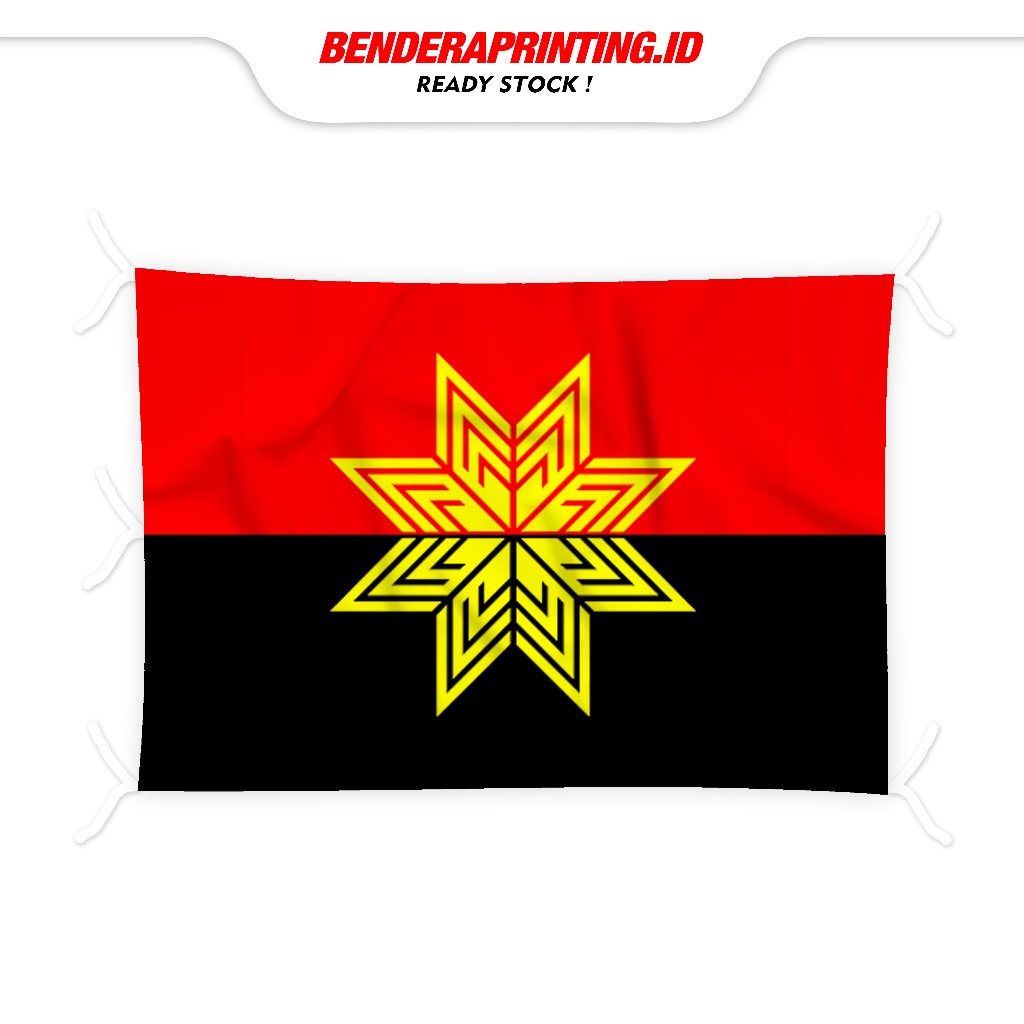Bendera Dewa 19 Printing Kain tetron