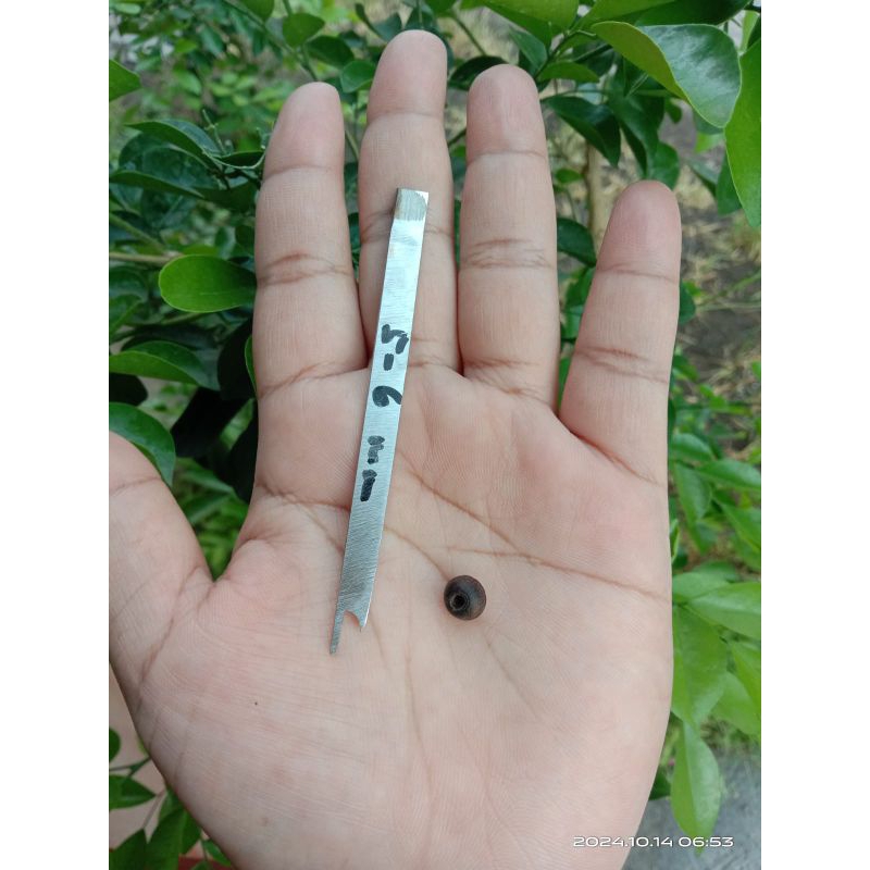 mata bor untuk membuat biji tasbih ( merica ) , alat untuk membuat butiran tasbih