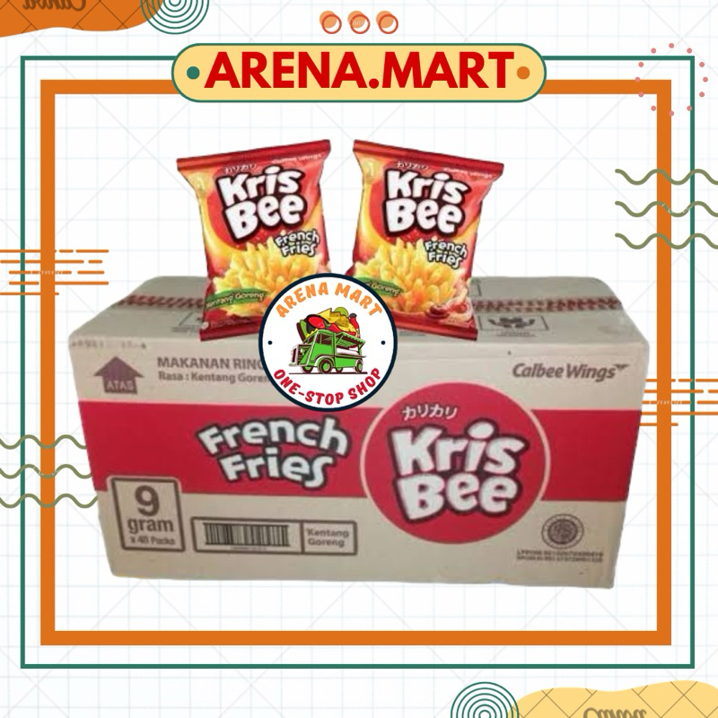 

Snack Chiki Ciki Krisbee French Fries kris bee Kentang Goreng