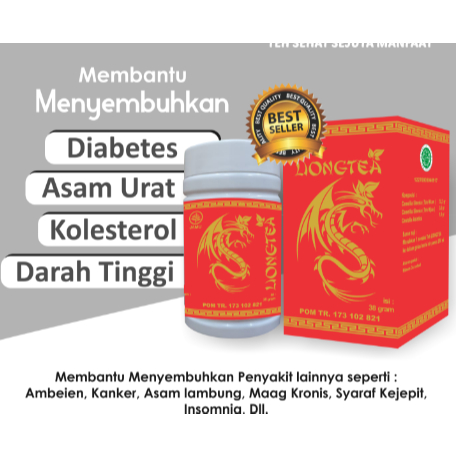 

Teh Kesehatan Liong Tea Murah Untuk Jantung Diabetes Ginjal Wasir Saraf Kejepit dll