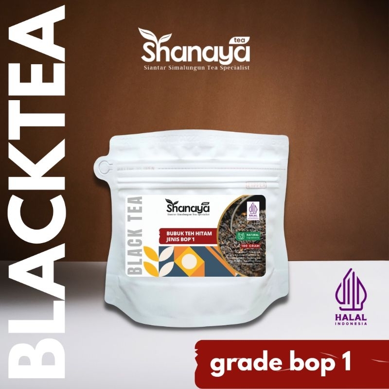 

Blacktea BOP1 100gr | Teh Hitam BOP1 Kemasan Premium Shanaya Tea