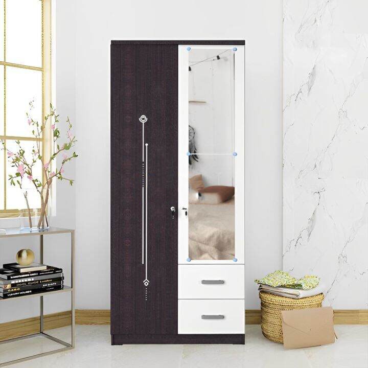 lemari baju 2 pintu lemari 2 pintu kaca minimalis lemari murah