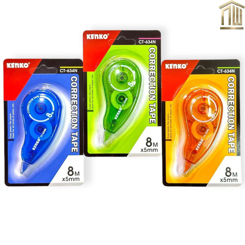 

Correction Tape/Tip X Kertas Kenko CT 634N