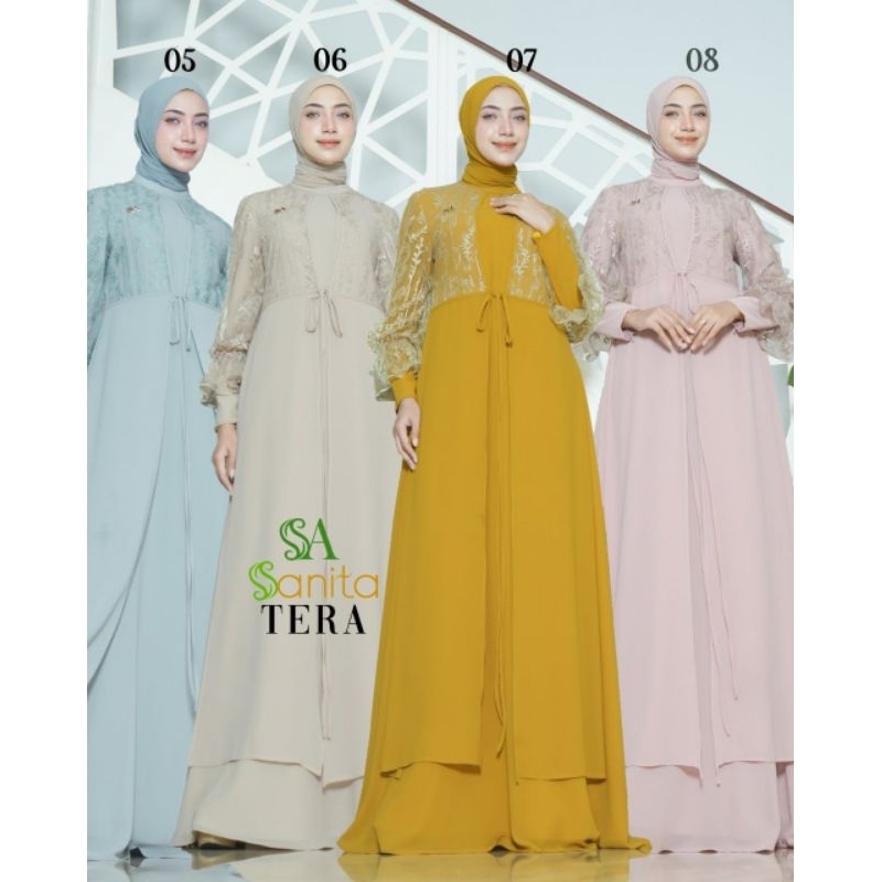 GAMIS SET TERA BY SANITA ( DRESS ONLY  )