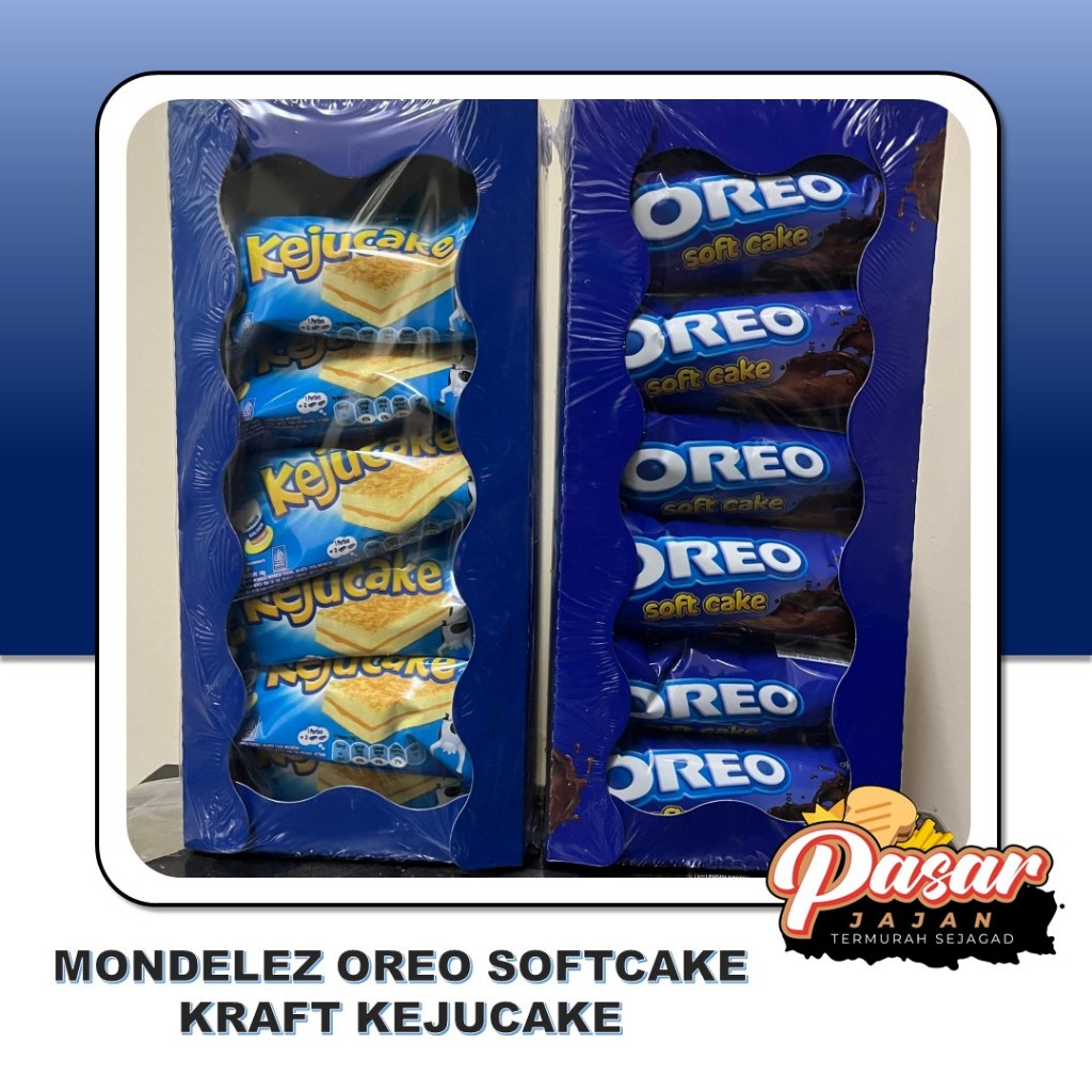 

Mondelez Oreo Softcake Kejucake Isi 12pcs x 16gr