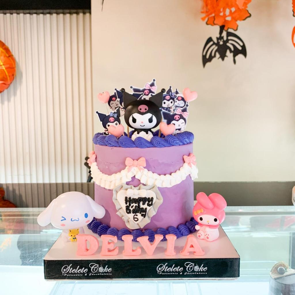 

Kue Ulang Tahun/Birthday Cake/Kue Ultah Tema Kuromi/Kue Birthday Jakarta/Kue Melody/Kue Cinnamoroll