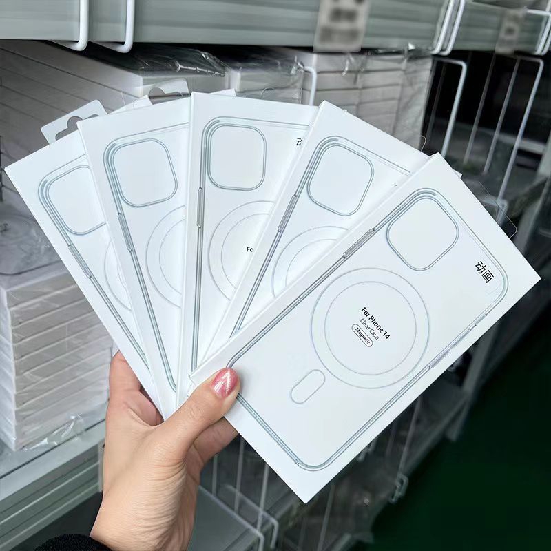 Silikon Magsafe Clear Magnetic Iphone 14 15 Pro Max / 14 15 Plus Casing Clear Anti Kuning Magnet