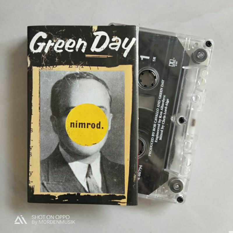 Kaset Green Day album Nimrod