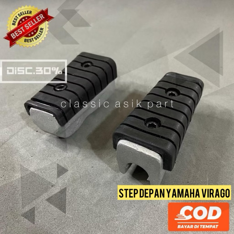 KARET FOOTSTEP STEP YAMAHA VIRAGO