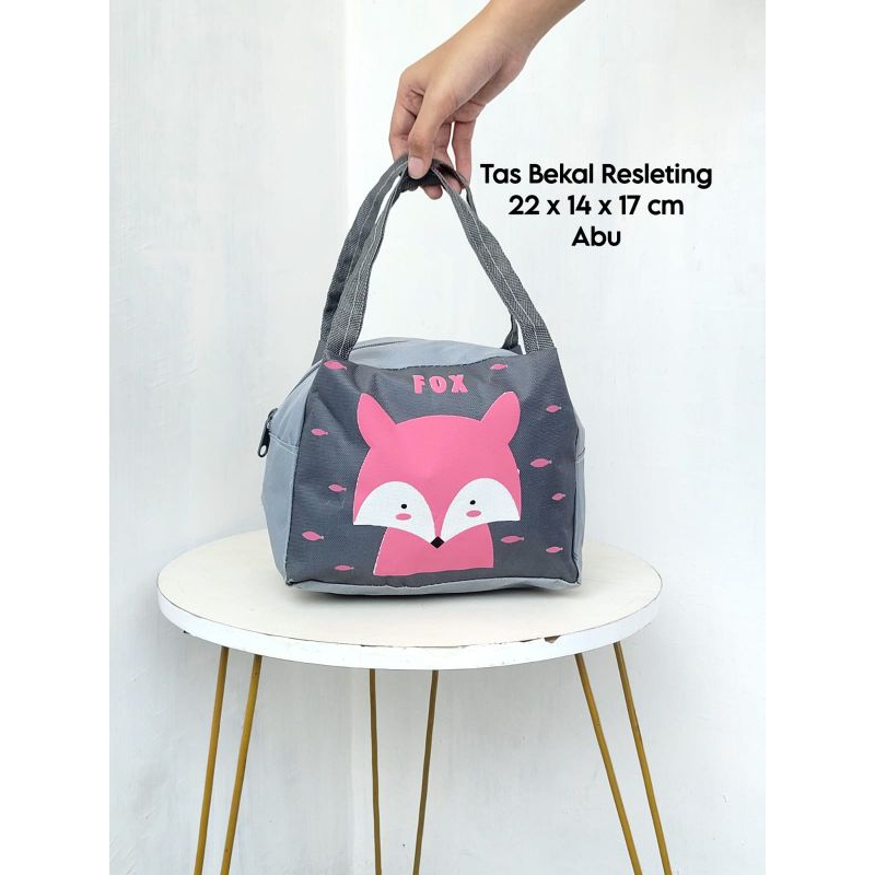 Tas Bekal Resleting Bermotif Lucu Tas Bekal Anak Lucu Muat Banyak