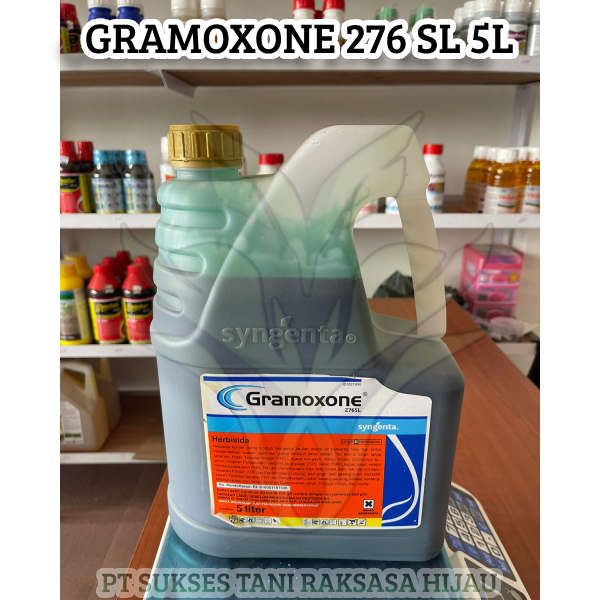 GRAMOXONE 276SL HERBISIDA RACUN PEMBASMI RUMPUT & GULMA 5L