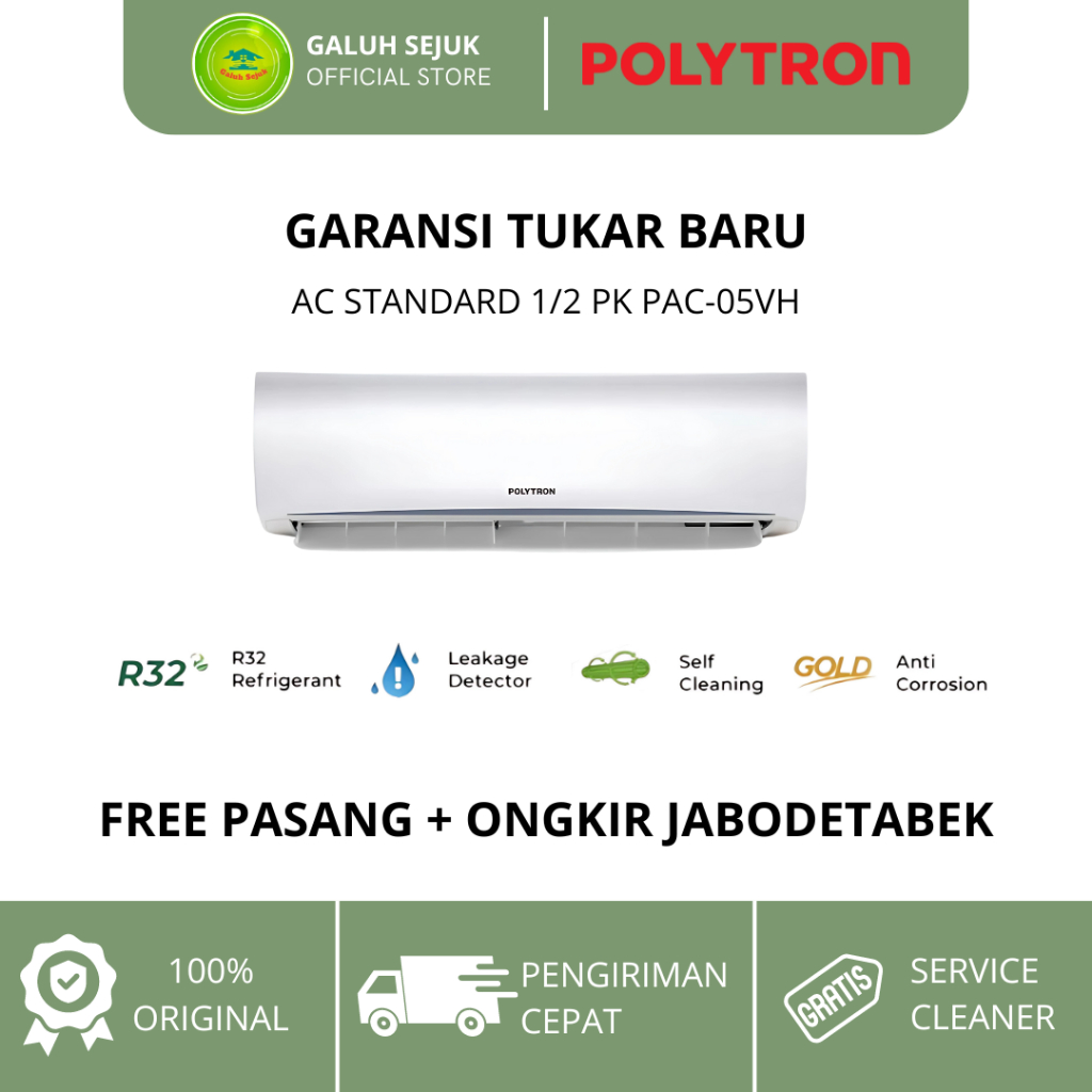 POLYTRON AC STANDARD 1/2 PK PAC-05VH - AC POLYTRON 0,5PK