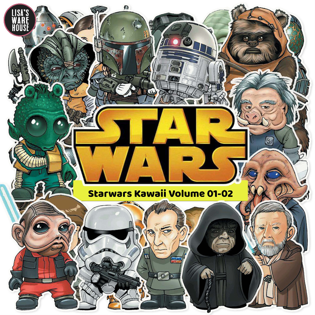 

Sticker Starwars Kawaii Volume 01-02