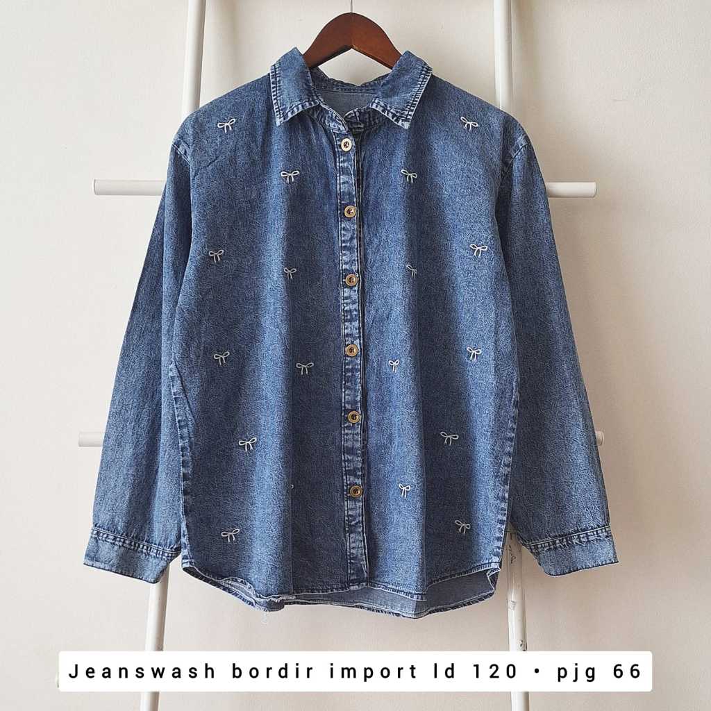 Kemeja Denim Wanita | Kemeja Jeans Wanita | Kemeja Jeans | Kemeja Denim | Kemeja Denim Wanita Import