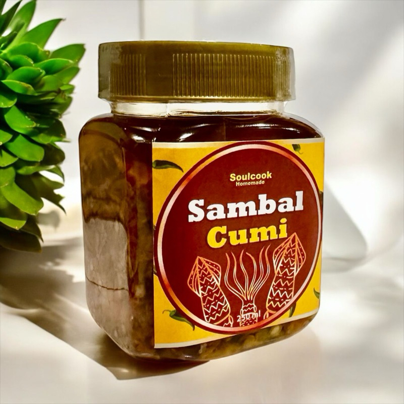 

sambal cumi 250 mg by soulcook homemade