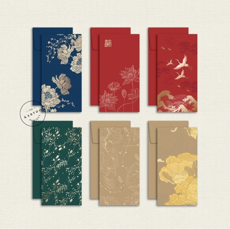 

KODE G4M3 Angpao isi 4 pcs money envelope amplop uang PREMIUM untuk imlek wedding all occasion