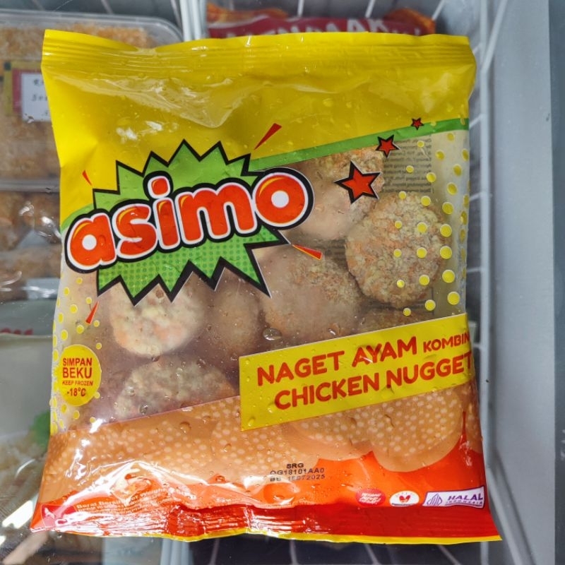 

Asimo Chicken Nugget 250g Naget Ayam