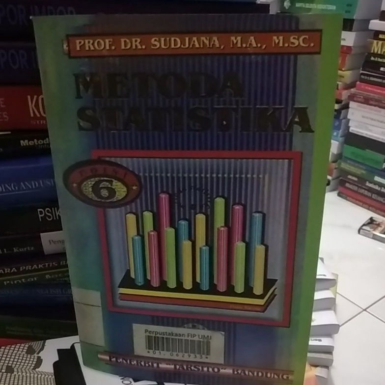 

KODE Q7I METODA STATISTIKA EDISI 6 SUDJANA
