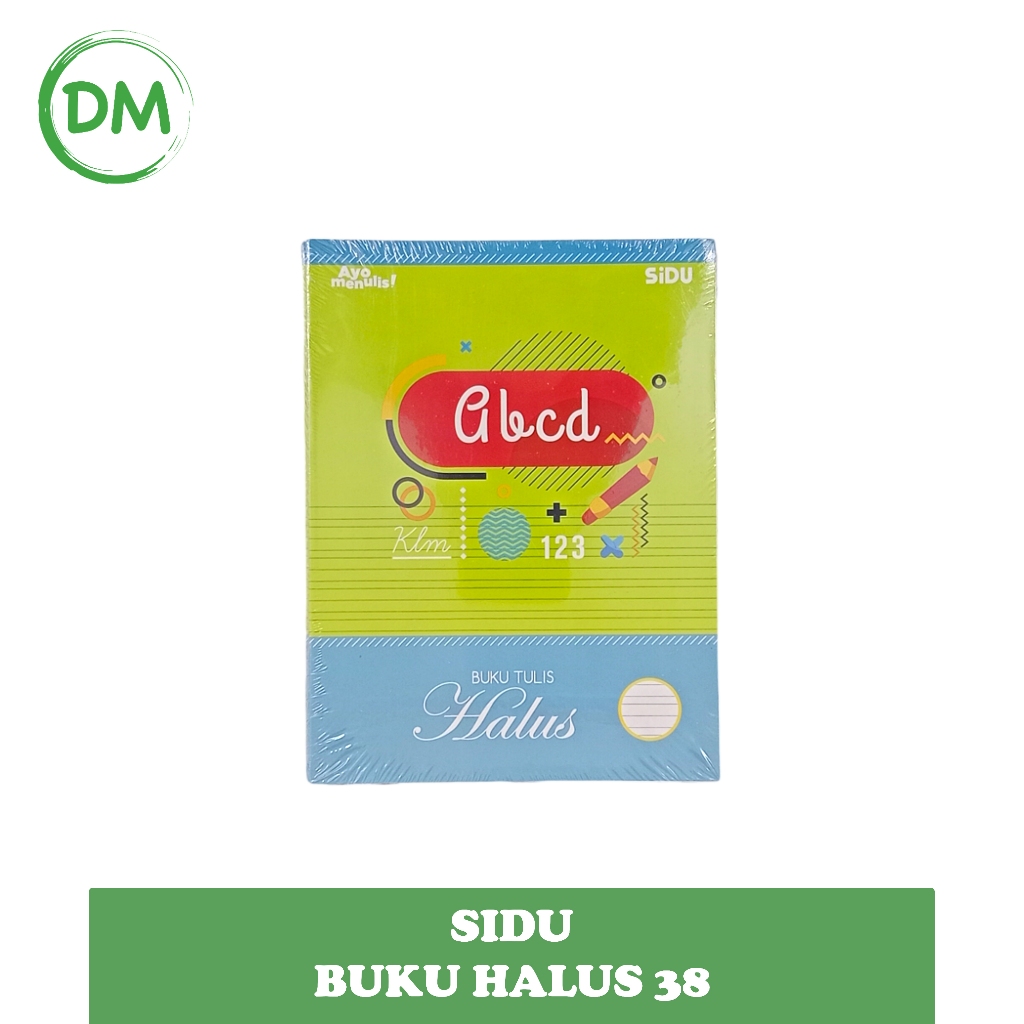 

BUKU TULIS HALUS SIDU 38 HALUS