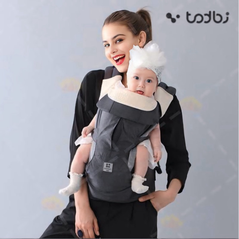 Todbi Hidden 360 Charcoal 2in1 SSC & Hipseat