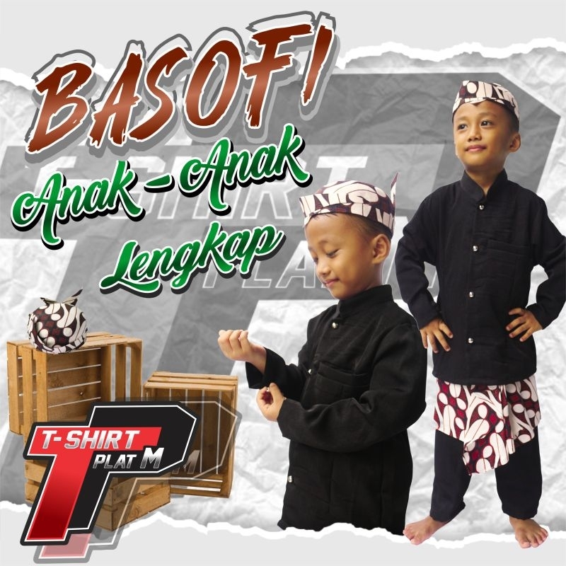 Baju Basofi Anak Laki - Laki Lengkap