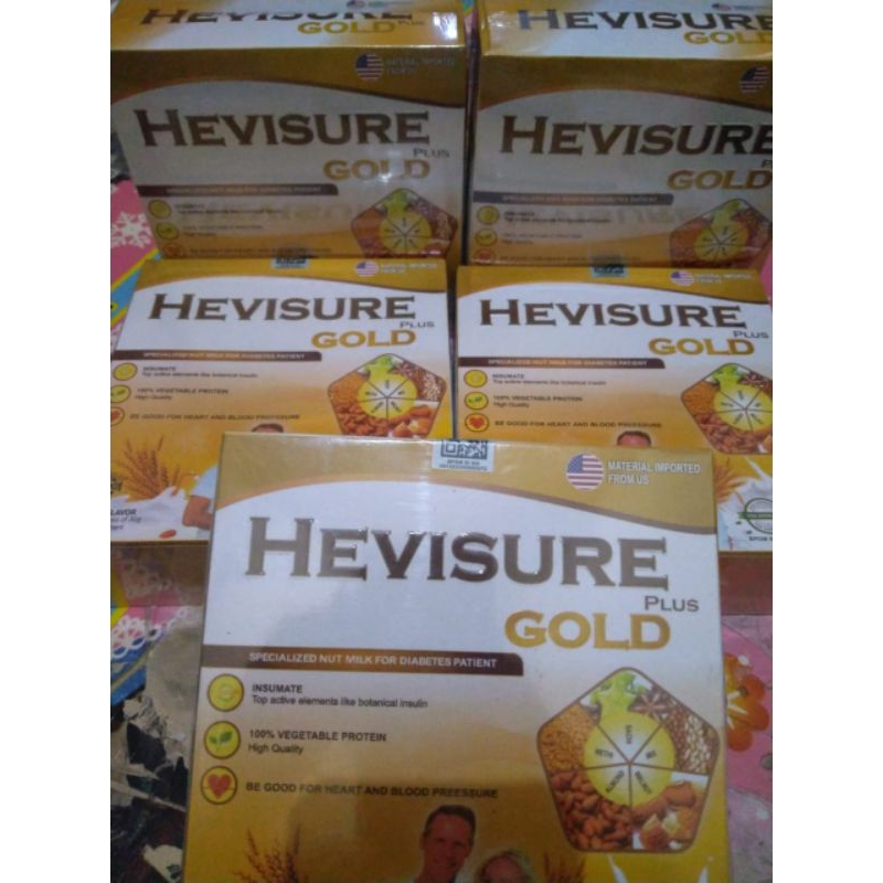 

PROMO 1 BOX HEVISURE GOLD SUSU ASLI ORIGINAL MENGATASI DIABETES, KENCING MANIS & GULA DARAH