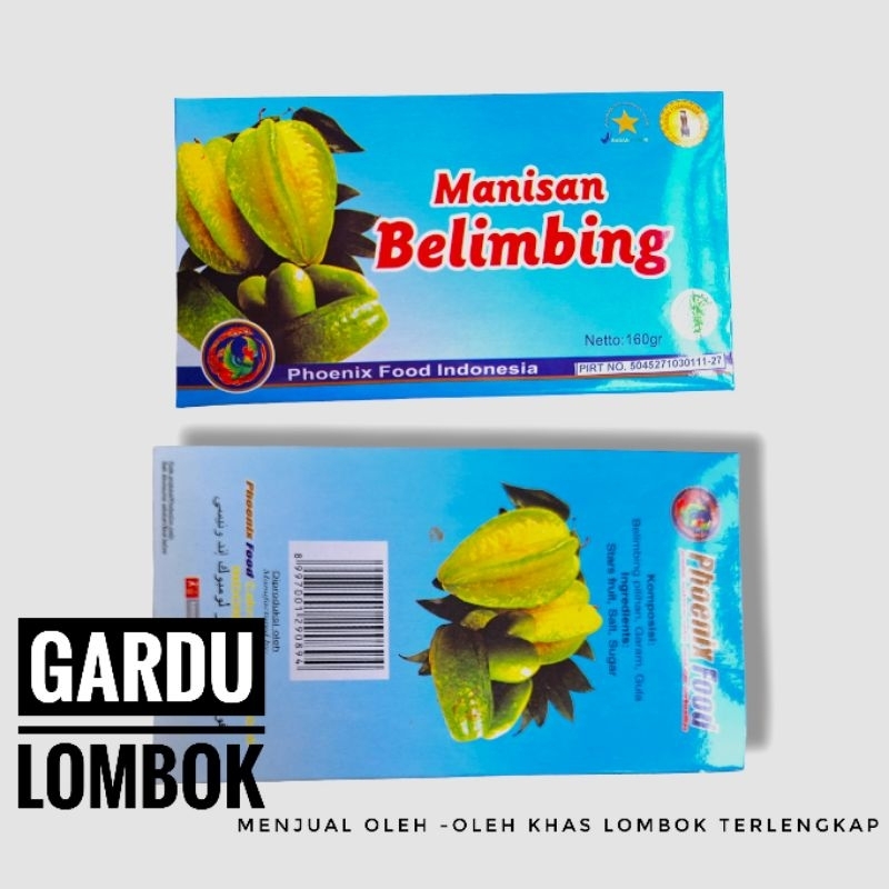 

Manisan Belimbing Phoenix 160 gr oleh -oleh Khas Lombok