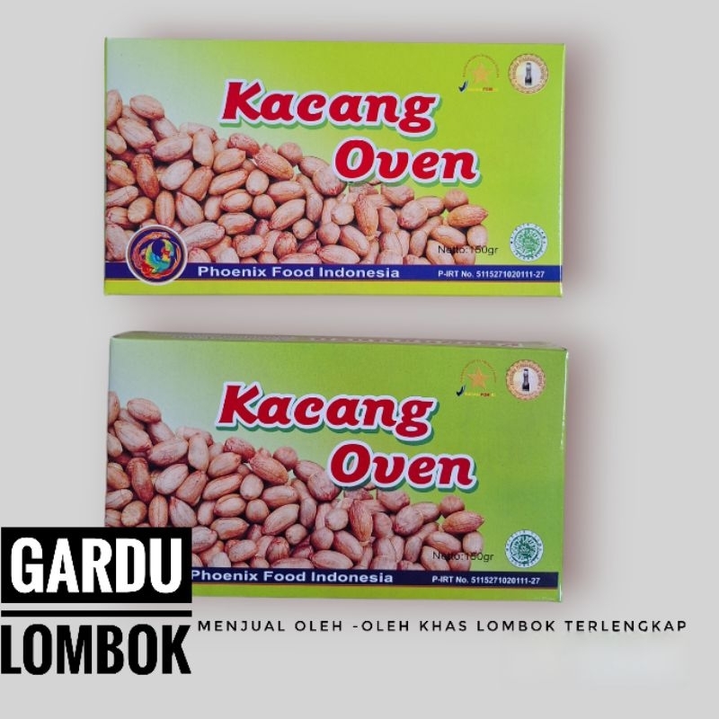 

Kacang Mete Oven Phoenix Kotak 150 gr Khas Lombok