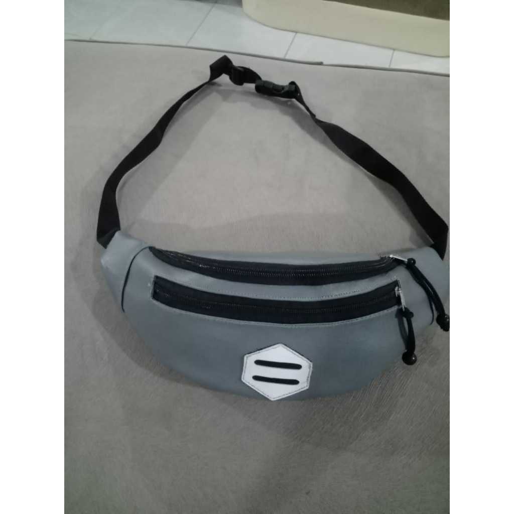tas selendang pria original PU leather
