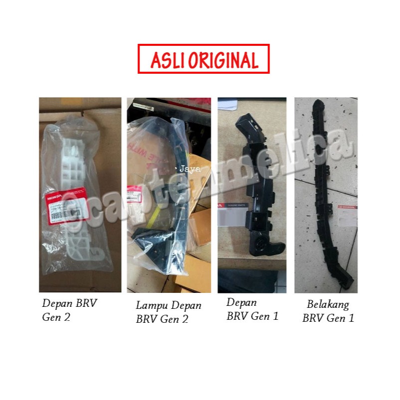 ORI Bracket Breket Bemper Dudukan Braket Bumper spakbor Lampu Depan HONDA BRV B RV 2016 2017 2018 20