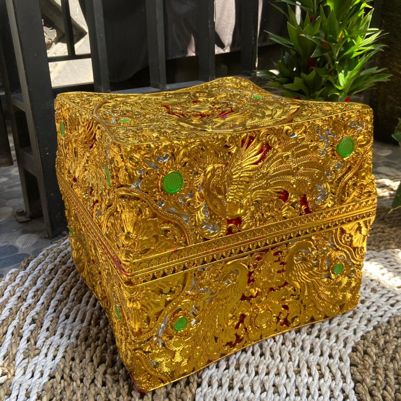 Keben kotak melamin // keben ukir bali