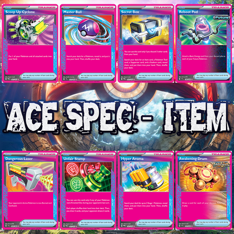 KARTU POKEMON TCG HOLOGRAM ENGLISH VERSION - ACE SPEC ITEM