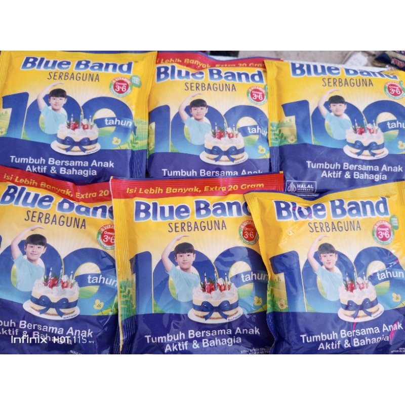 

Blue band Kemasan 250gr