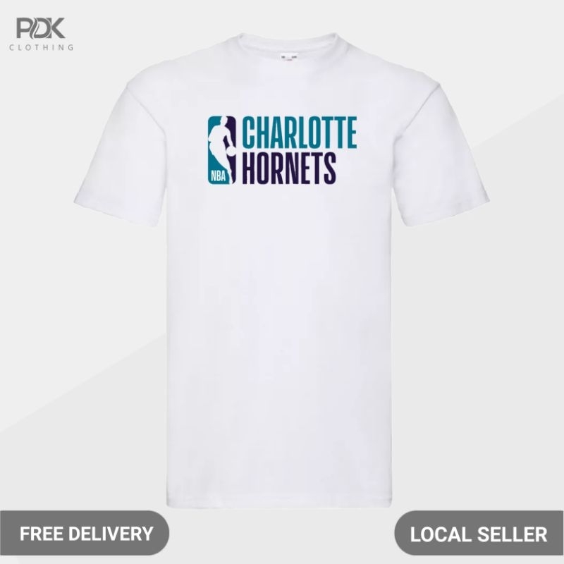 Kaos Pria Baju Basketball Nba Charlotte Hornets