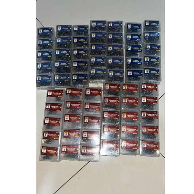 kail pancing daido box chinu 1053 (seri besar) & box indumenzina 1054 (seri kecil)