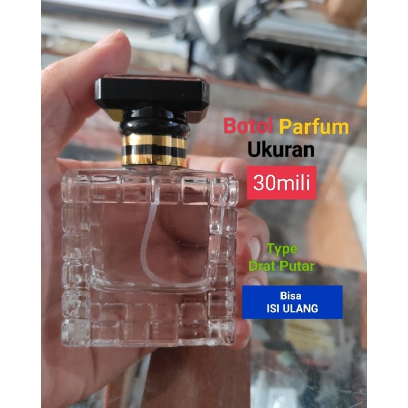botol spray 30 ml, botol parfum, botol , bibit parfum