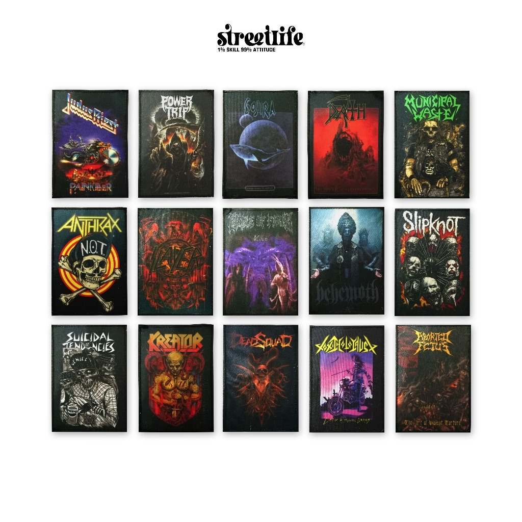 Emblem patch / Patch Band / Emblem Musik / Patch full collor / Emblem Punk / Black Metal