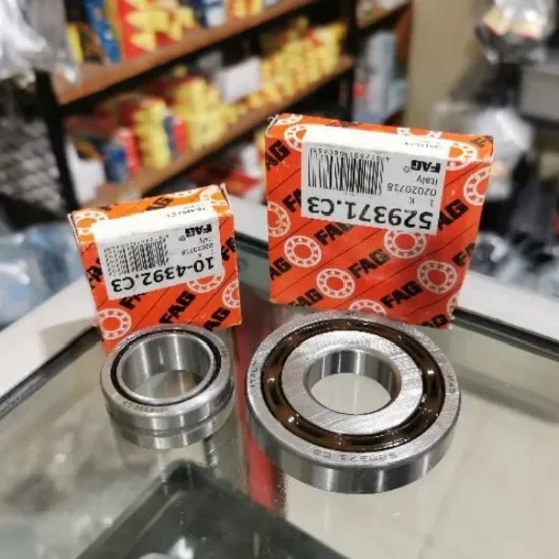 Laher Bearing Kruk As Besar Vespa Super Sprint Px Ps Pxe Excel Spartan Merk FAG GERMANY