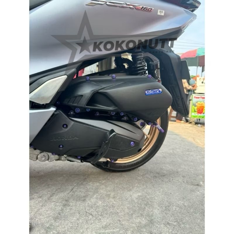 Baut titanium cvt pcx 160 adv 160 vietnam