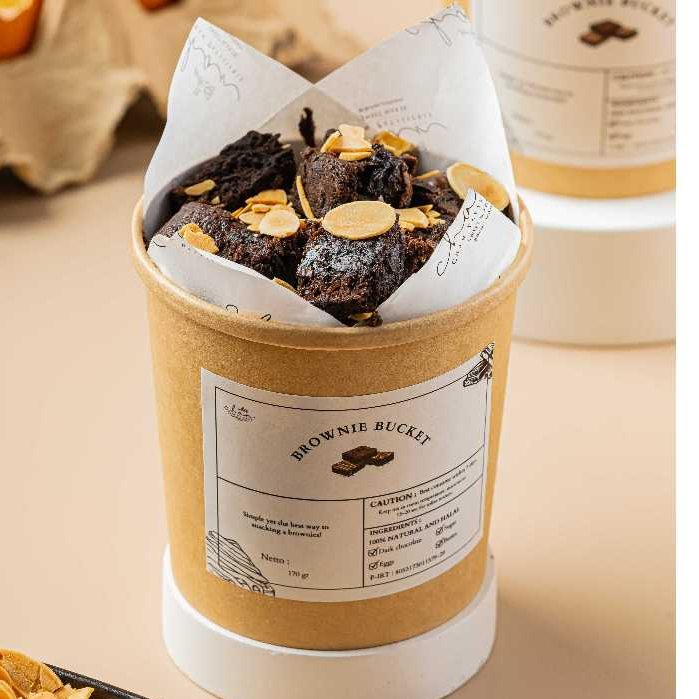 

Brownies Bucket Dark Chocolate Chan Patisserie