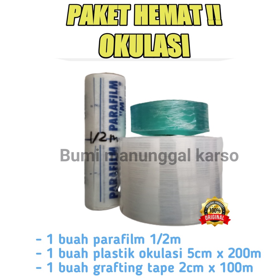 Update Populer  paket hemat parafilm grafting tape dan plastik okuasi
