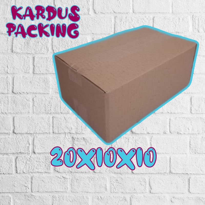 

kardus packing UK 20x10x10 kardus besar kardus kecil