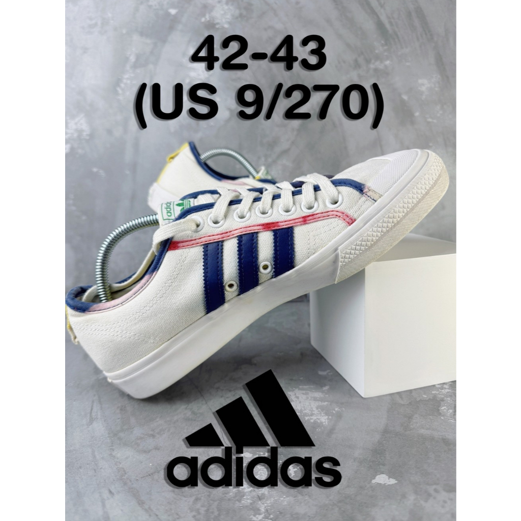 (Second/Preloved) 4Dd#5 Nizza White Victory Blue