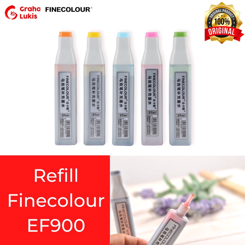 

KODE B9M7 Refill Finecolour isi 2ml EF9 Isi Ulang Fine Colour 2ml