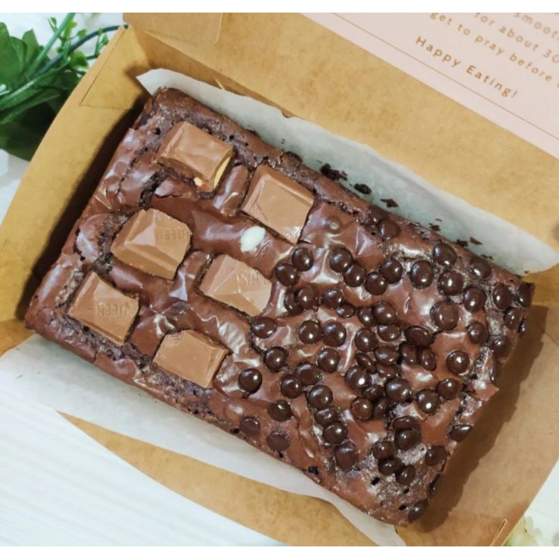 

Brownies panggang box nyoklat