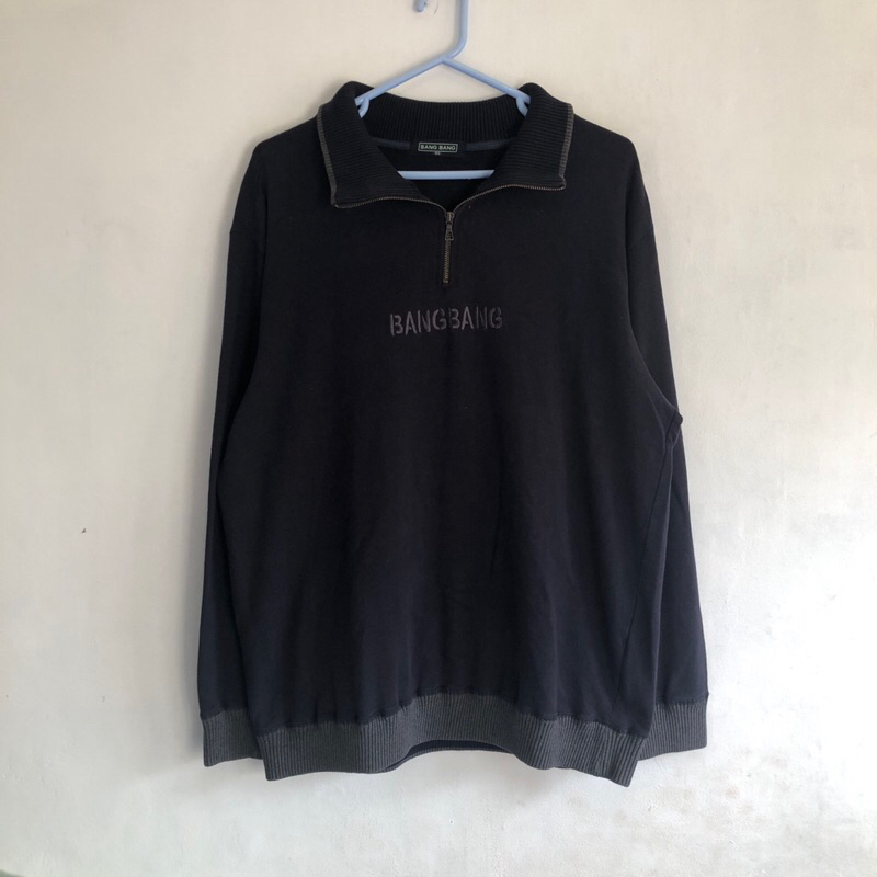 Halfzip Bang Bang Jeans half zipper uniqlo x covernat