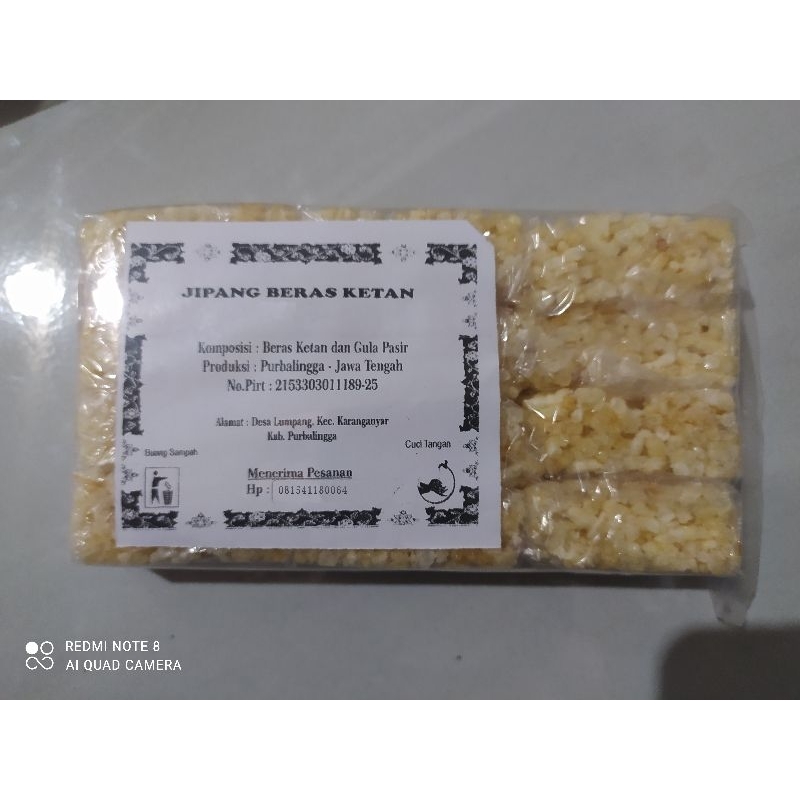 

JIPANG BERAS KETAN MANIS Gurih KHAS PURBALINGGA