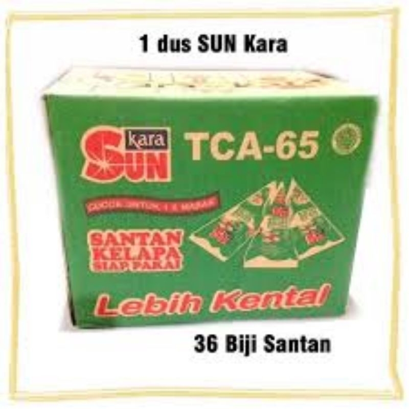 

Sun kara 1 karton/65ml X 36pc/ santan kelapa